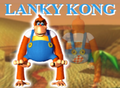 Lanky Kong's congratulations screen.
