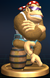 Funky Kong trophy from Super Smash Bros. Brawl.