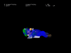 Luigi Back Floor Attack Hitbox Melee.gif
