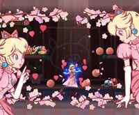 Peach's Final Smash, known officially as the Peach Blossom, and known unofficially as... Peach's Final Smash.