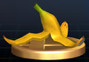 Banana Peel trophy from Super Smash Bros. Brawl.