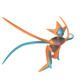 Artwork of Deoxys from Ultimate.