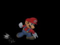 Mario Down Smash SSBM.gif