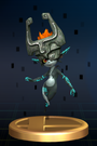 Midna trophy from Super Smash Bros. Brawl.