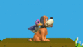 Duck Hunt's up taunt.