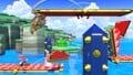A Skewer breaking through the stage.