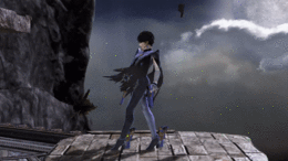 Bayonetta's up taunt in Ultimate.