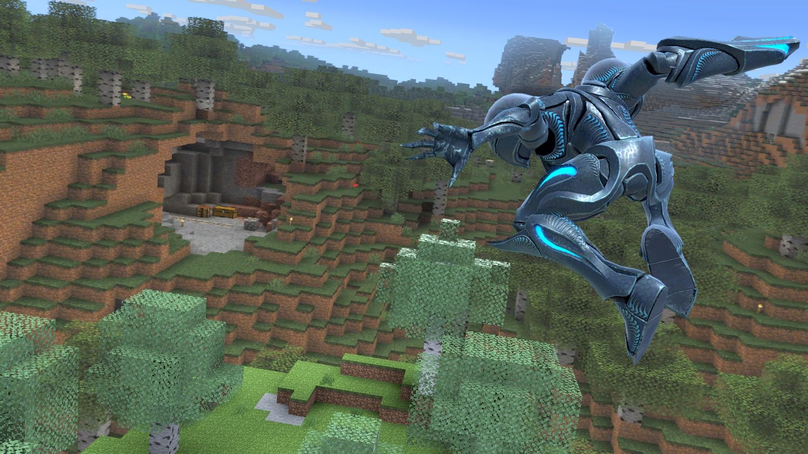 File:Dark Samus Minecraft stage.jpg - SmashWiki, the Super Smash Bros. wiki