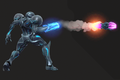Dark Samus using Missile as shown in the Move List in Ultimate.