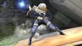 Sheik charging the move in Super Smash Bros. for Wii U.