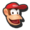 Diddy Kong's stock icon in Super Smash Bros. for Wii U.