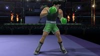 Little Mac's second idle pose in Super Smash Bros. for Wii U.