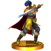 Marth's Alt. Trophy in Smash 3DS