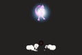 Mewtwo using Teleport as shown by the Move List in Ultimate.