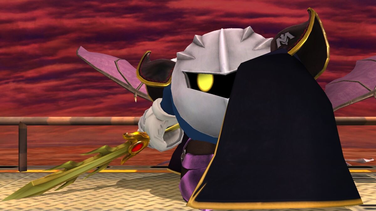 File:MetaKnightIdlePose2SSB4.jpg - SmashWiki, the Super Smash Bros. wiki