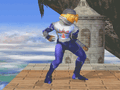 Sheik's idle pose in Melee