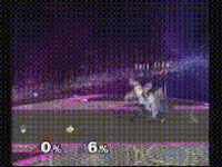 A Marth combo in Melee, using some up throws, then a chain of forward aerials, leading into a Ken Combo.