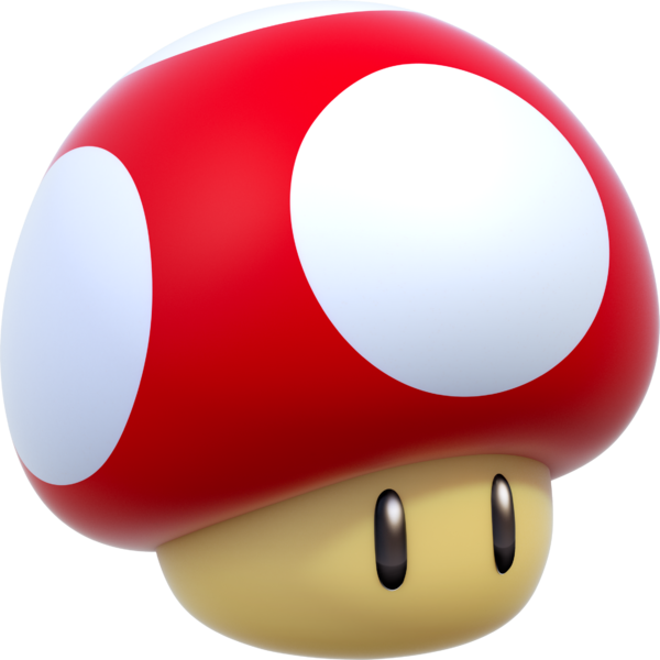 File:Super Mushroom Artwork - Super Mario 3D World.png