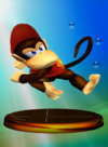 Diddy Kong Trophy (Smash) Akaneia.png