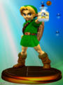 Young Link [Smash, Adventure Mode] trophy