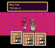 PK Flash α in EarthBound.