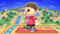 Villager's first idle pose.