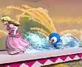 Piplup using Surf on Peach.