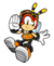 Brawl Sticker Charmy Bee (Knuckles' Chaotix).png