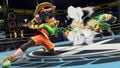 Throwing a Dragon-equipped punch at Little Mac on Boxing Ring.