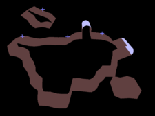 Brinstar Depths: angle 1 showing terrain.