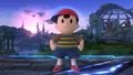 Ness's up taunt.