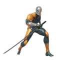 Gray Fox as an Assist Trophy in Super Smash Bros. Ultimate.