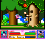 Gameplay of Kirby Super Star.