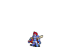 Roy's critical hit animation in The Binding Blade, which inspired his final smash in SSB4.