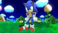 Sonic's first idle pose