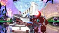 Mr. Game & Watch and R.O.B. sleeping in Super Smash Bros. Ultimate