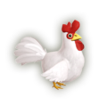 Official artwork of a Cucco from Ultimate.