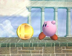 Kirby Looking at a trophystand