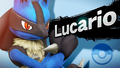 Lucario in the Nintendo Direct from April 8th, 2014.