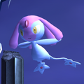 Close up of Mesprit in Brawl