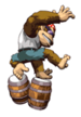Brawl Sticker Funky Kong (Donkey Konga 3 JP).png