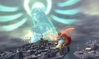 Palutena's Temple as it originally appeared in Kid Icarus: Uprising.