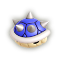 Render of the Spiny Shell from Ultimate.