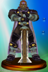 Ganondorf Trophy 2 (Smash).png