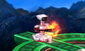 Fire Gyro being charged in Super Smash Bros. for Nintendo 3DS.