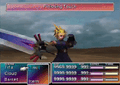 Finishing Touch in Final Fantasy VII.