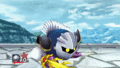 Meta Knight's side taunt.