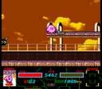 The Slide Launcher-like object in Kirby Super Star.