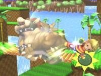 Lucas's back air in previous versions of Project M.