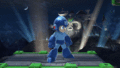 Mega Man's up taunt.